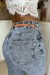 Fine ceinture orange avec accessoire et strass | 1,13 $ | OKKO MODE
