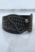Ceinture à clou en simili cuir gris style bohème rock | 1,13 $ | OKKO MODE