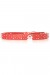 Ceinture Rouge effet troué avec strass - Accessoire BG-P016 | €1.04 | OKKO MODE
