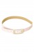 Ceinture rose effet cuir boucle carré strass CE 726 | 1,04 € | OKKO MODE