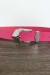 Ceinture femme fuchsia avec jolie boucle en métal | $1.13 | OKKO MODE