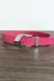 Ceinture femme fuchsia avec jolie boucle en métal | $1.13 | OKKO MODE