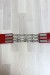 Ceinture rouge avec accessoire en cercles strass | 1,04 € | OKKO MODE