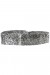 Ceinture noire légère à motif d'étoiles et boucle rectangle | 0,87 £ | OKKO MODE