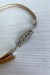 Fine ceinture camel avec accessoire et strass | $1.13 | OKKO MODE