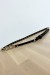 Fine ceinture noire avec accessoire strass | 1,13 $ | OKKO MODE