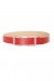 Ceinture rouge boucle strass pour femme - 9008 | 1,13 $ | OKKO MODE