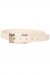 Ceinture blanc avec boucle rectangle à strass - BG-0237 | 1,13 $ | OKKO MODE