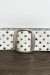 Ceinture en simili blanche cloutée avec boucle argentée | 1,13 $ | OKKO MODE