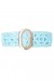 Ceinture bleu à détails et clous SG-0421 | 1,13 $ | OKKO MODE