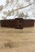 Ceinture marron à motif original | 1,13 $ | OKKO MODE