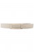 Ceinture PVC Grise boucle argent SG0731 | 1,04 € | OKKO MODE