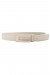 Ceinture PVC Grise boucle argent SG0731 | 1,04 € | OKKO MODE