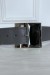 Ceinture grise avec boucle argentée en verre | 1,13 $ | OKKO MODE