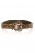 Ceinture noire à boucle avec motifs fraises BG-P008 | €1.04 | OKKO MODE