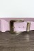 Ceinture large lila avec boucle argentée et élastique à la taille | 1,13 $ | OKKO MODE