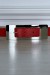 Ceinture rouge fine longue boucle rectangulaire | $1.13 | OKKO MODE