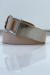 Ceinture rose python à boucle rectangle | 0,87 £ | OKKO MODE