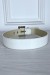 Ceinture blanche en simili à motif avec jolie boucle | 1,13 $ | OKKO MODE
