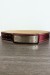 Ceinture bordeaux avec longue boucle rectangulaire | 1,13 $ | OKKO MODE
