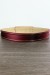 Ceinture bordeaux avec longue boucle rectangulaire | 1,13 $ | OKKO MODE