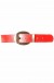 Ceinture Rouge large avec grosse boucle arrondie CE 747 | 1,13 $ | OKKO MODE