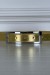 Ceinture fine dorée à boucle rectangulaire large | 1,13 $ | OKKO MODE