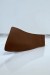 Ceinture asymétrique marron stretch simili cuir boucle métallique | 1,13 $ | OKKO MODE