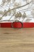 Ceinture rouge en simili avec jolie boucle argentée | $1.13 | OKKO MODE