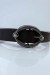Ceinture marron à boucle ovale strass | 1,13 $ | OKKO MODE