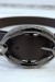 Ceinture marron à boucle ovale strass | 1,13 $ | OKKO MODE