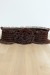 Ceinture de soirée en dentelle choco brillant avec élastique | 1,04 € | OKKO MODE