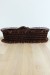 Ceinture de soirée en dentelle choco brillant avec élastique | 1,04 € | OKKO MODE