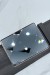 Ceinture grise large à boucle en verre rectangle | 1,13 $ | OKKO MODE