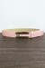Ceinture rose avec boucle rectangulaire et strass scintillants | 1,13 $ | OKKO MODE