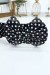 Ceinture noire en pvc avec noeud papillon - Élégance et originalité | 1,04 € | OKKO MODE