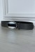Ceinture grise avec boucle bijoux brillante | $1.13 | OKKO MODE