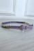 Ceinture parme avec boucle argentée | $1.13 | OKKO MODE