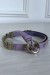 Ceinture parme avec boucle argentée | $1.13 | OKKO MODE