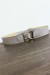 Ceinture grise ovale-forme-élégante-Femme/Homme | $1.13 | OKKO MODE