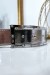 Ceinture argentée avec boucle rectangle strass | 1,13 $ | OKKO MODE