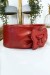 Ceinture rouge femme avec boucle en forme de papillon | €1.04 | OKKO MODE