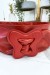 Ceinture rouge femme avec boucle en forme de papillon | €1.04 | OKKO MODE
