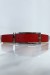 Ceinture rouge boucle argenté | 1,13 $ | OKKO MODE