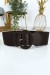 Ceinture marron boucle oval taille élastique | 1,13 $ | OKKO MODE