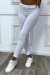 White Long Soft and Thick Fabric Leggings | $1.14 | OKKO MODE
