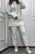 Conjunto túnica y pantalón blanco | 24,58 $ | OKKO MODE