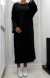 Elegant Black Midi Dress for Women | €18.27 | OKKO MODE