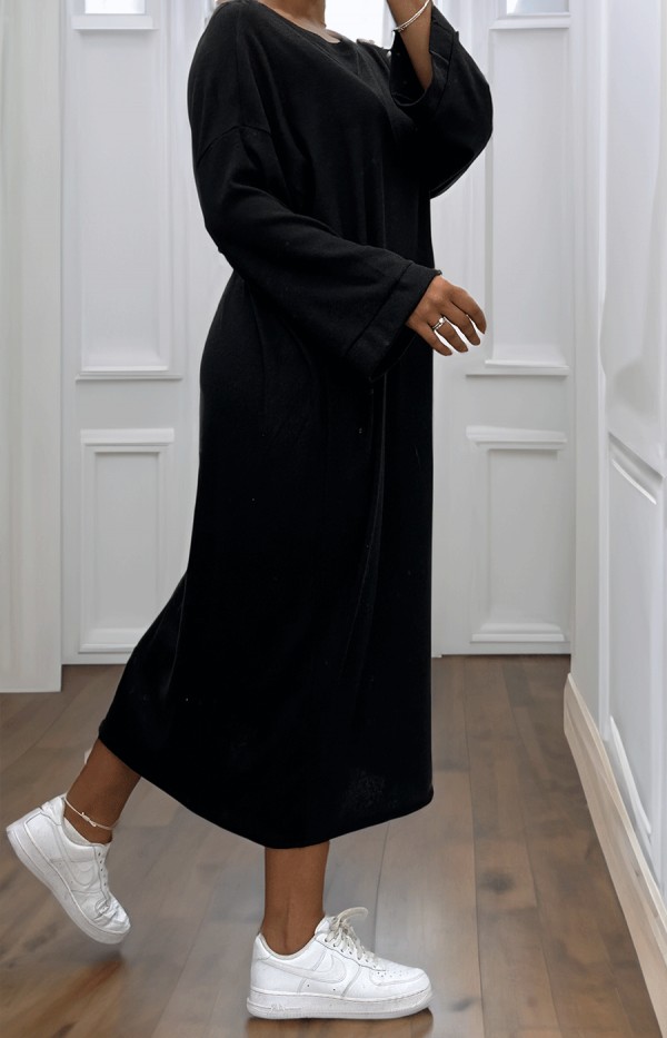 Robe simple noir - 3