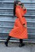 Longue doudoune matelassé en orange | 30,04 $ | OKKO MODE